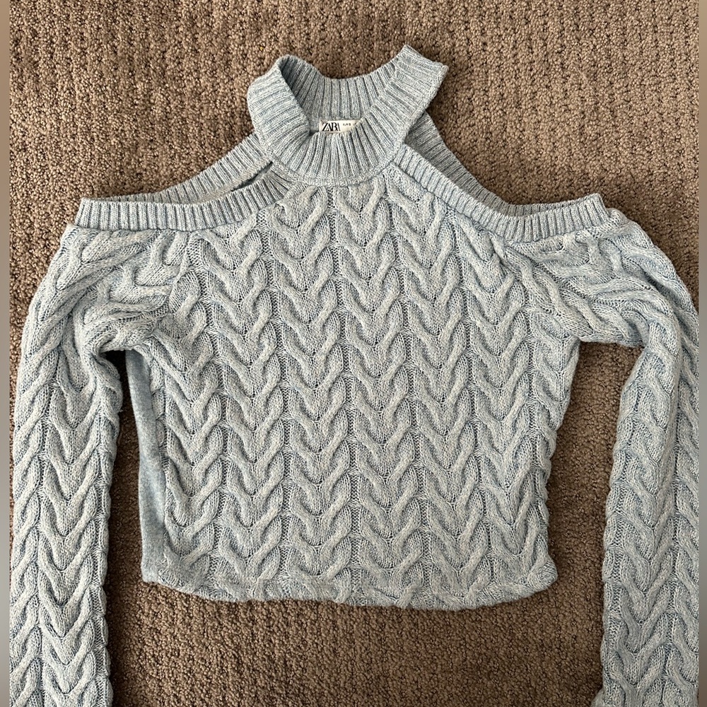 Zara cropped sweater